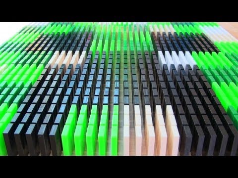 Domino Rally 24 - incl. MINECRAFT!