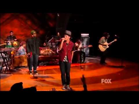 American Idol 2011 - Bruno Mars - The Lazy Song - Live 720p