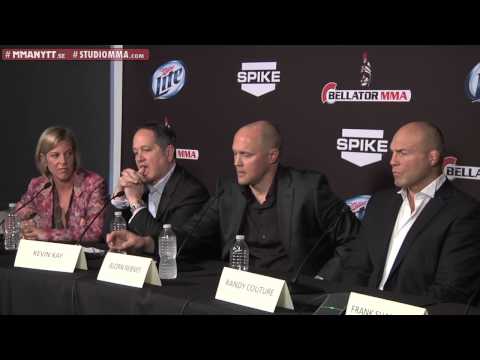 (HD)Bellator Press Conference: Signing Randy Couture, Frank Shamrock & Greg Jackson for Fight Master