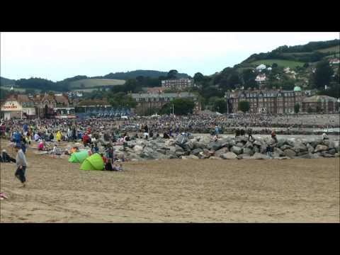 (HD) No Red Arrows at Minehead , Wed 14th August 2013