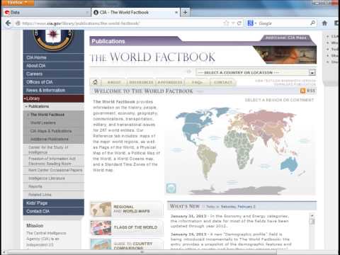 GDP graph tutorial part 4 cia world factbook