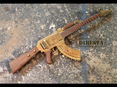 DiResta AK47 Guitar (AKA the GATTAR)