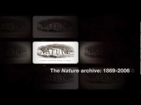 Nature archive: 1869-2006