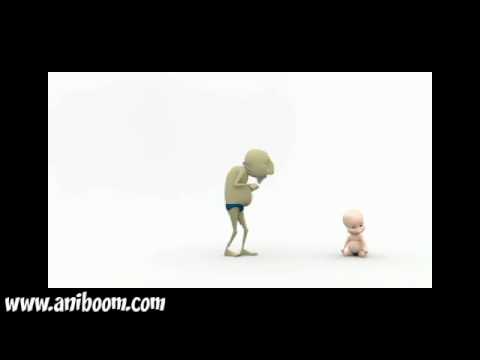 George Grows (Boy turns into Man) - Cool Animation by Martin Schmidt