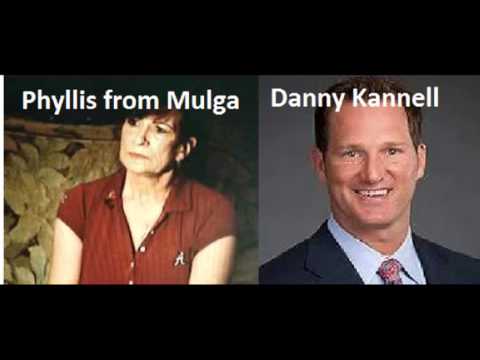 Crazy Alabama Football Fan Phyllis from Mulga rips ESPN's Danny Kannell a New One