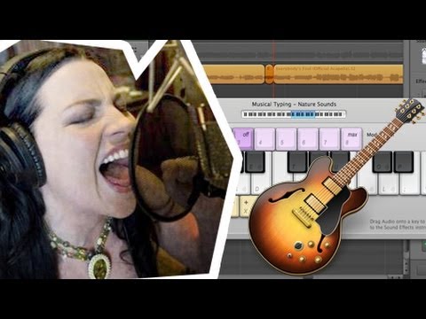 Amy Lee Garageband keyboard instrument..