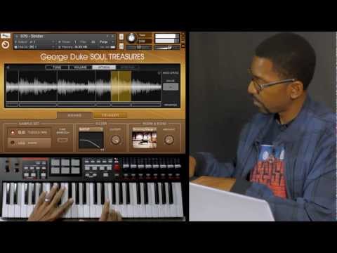 GEORGE DUKE SOUL TREASURES - Keyboard Phrase Instrument by Native Instruments