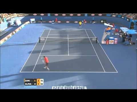 Grigor Dimitrov vs Nicolas Almagro 2012 Highlights