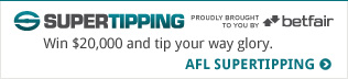 AFL Super Tipping 316x72px