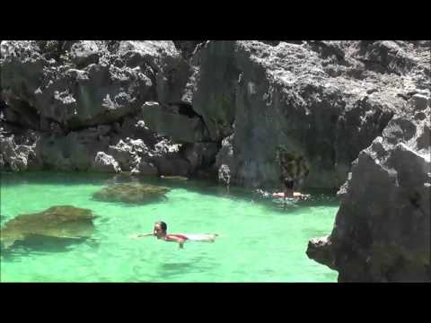 Tangke Lagoon in Islas de Gigantes, Carles, Iloilo, Philippines