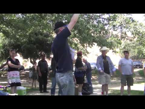 David Clennon at the SAG Vote NO Pot Luck Picnic