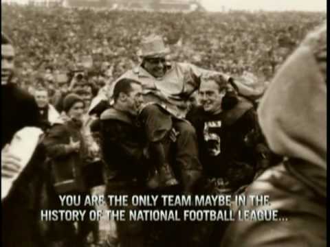 Vince Lombardi's Super Bowl II Pregame Speech - From ESPN Super Bowl Pregame Special