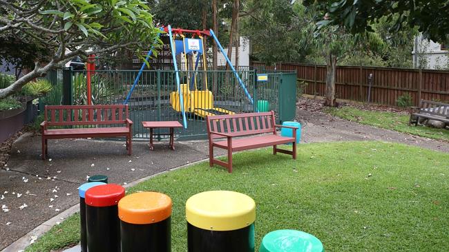 The cottage offers play therapy including music and art.