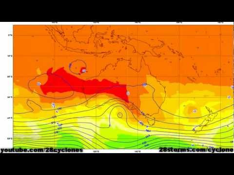 Cyclone Activity - Timor Sea - Indian Ocean