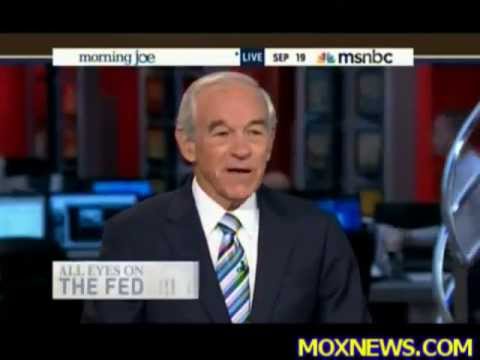 Ron Paul - Bernanke Said The US Economy Is In Bad Shape! He's Getting Out Before Collapse!