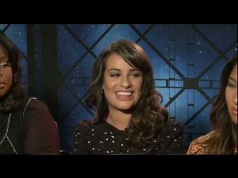 GLEE Interviews with Lea Michele, Cory Monteith, Dianna Agron, Heather Morris, Naya Rivera & more!