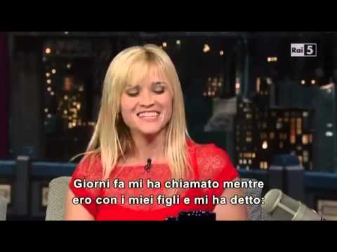 Reese Witherspoon on David Letterman Show Full Interview