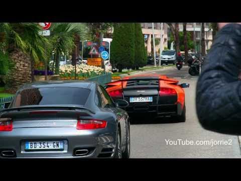 Supercars of Monaco on one day!! LP670 Enzo One-77 Veyron Agera R SLR - 1080p HD