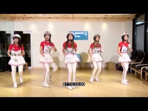 Crayon Pop 'Bar Bar Bar' mirrored Dance Practice