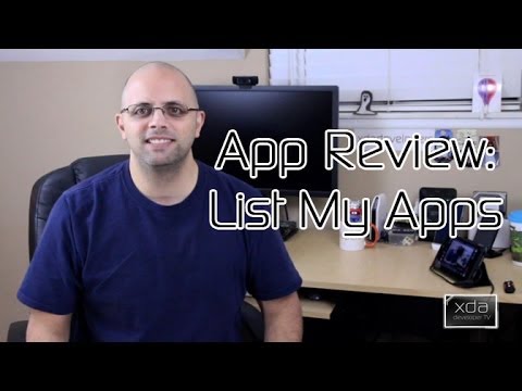 List My Apps, Lists Your Apps! -- Android App Review