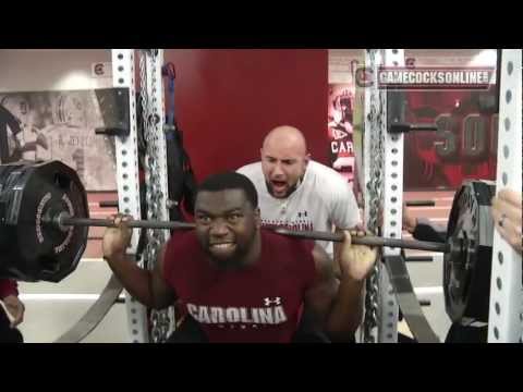 South Carolina Football Winter Workout Highlights - 2013