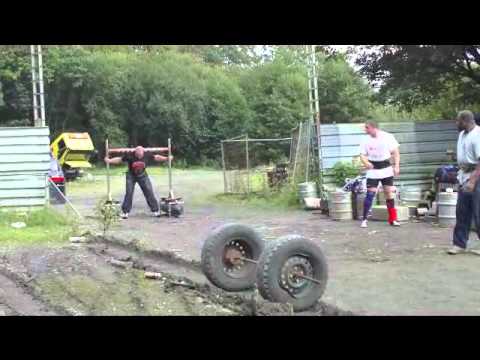 Strongman Training for worlds strongest man 2011  Jack & Felix