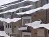 Holy sheet! Avalanche of flying ice falls on streets