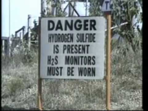 Hydrogen Sulfide Hazard at an Oil Drilling Site 1983 California Dept of Conservation