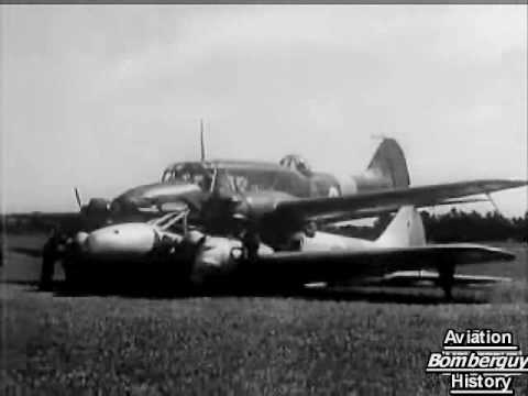 Two Avro Ansons landed together after mid-air 1940