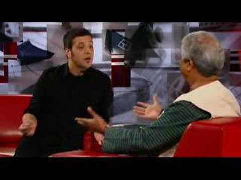 Muhammed Yunus on The Hour with George Stroumboulopoulos