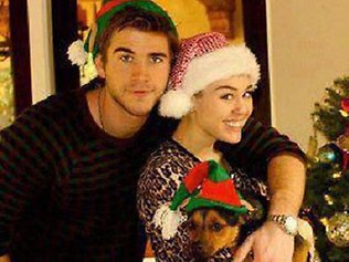 Liam Hemsworth and Miley Cyrus