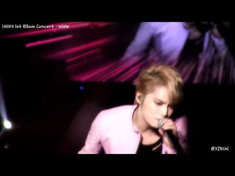 131103 김재중 1st Album Asia Tour concert - Glamorous Sky