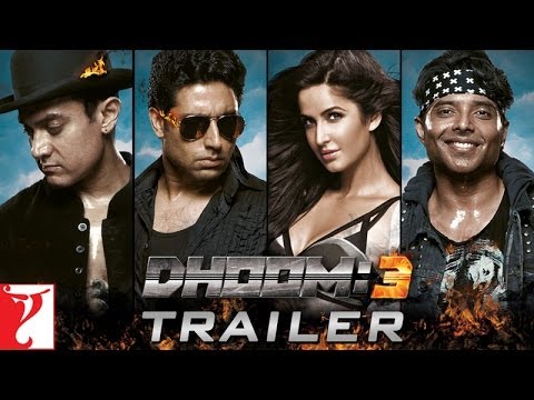 DHOOM:3 Theatrical Trailer - Aamir Khan | Abhishek Bachchan | Katrina Kaif | Uday Chopra