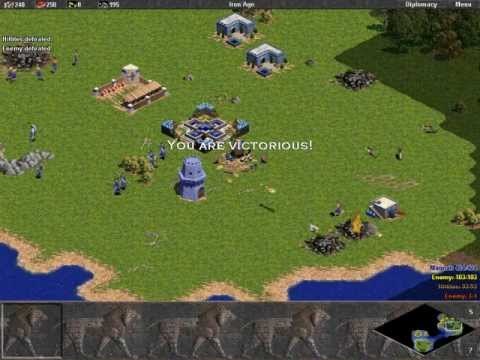 Voices of Babylon. mission 03. Lost. Age of Empires. Speedrun.