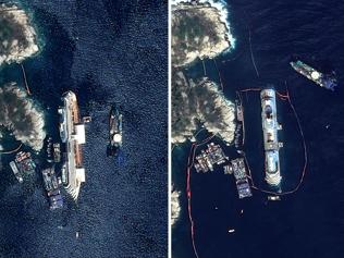 Raising the Costa Concordia