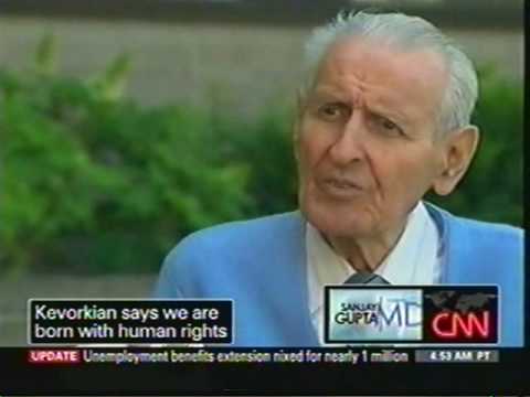 Dr. Jack Kevorkian interviewed by Dr. Sanjay Gupta   part 2