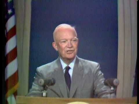 Eisenhower WRC-TV 1958 (oldest known colour videotaping)