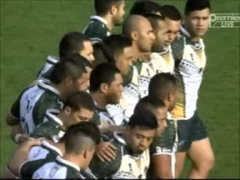 New Zealand v Cook Islands. Haka