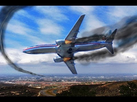 Horrible plane crash compilation part #1