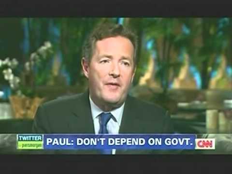 Ron Paul Interview On Piers Morgan Part One 02/03/12