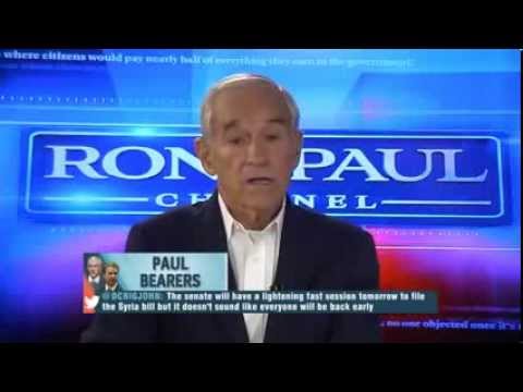 Ron Paul Squares Off Against Alex Wagner About Syria on MSNBC - Must Watch - September 5, 2013