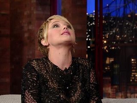 David Letterman - Jennifer Lawrence's Fulcer