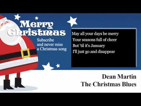 Dean Martin - The Christmas Blues - Lyrics (Paroles)