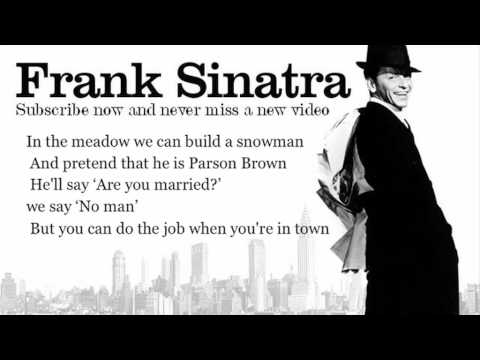 Frank Sinatra - Winter Wonderland - Lyrics