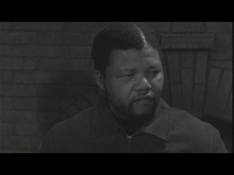 Nelson Mandela's first TV interview in 1961 by ITN reporter Brian Widlake