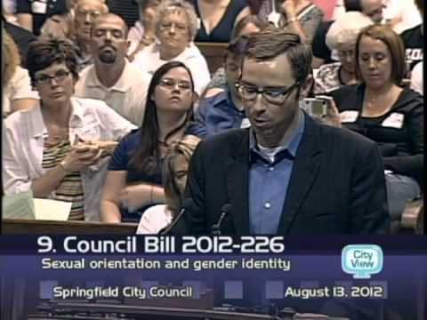 OFFICIAL Preacher Phil Snider gives interesting gay rights speech