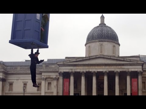 DOCTOR WHO *Exclusive Extended* Inside Look: Trafalgar Square Filming on 