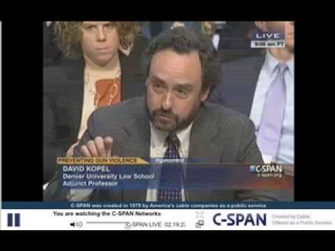 Dave Kopel Senate Judiciary Committee | 1-30-13