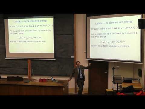 What can mathematics say about liquid crystals? - Professor Sir John Ball FRS FRSE