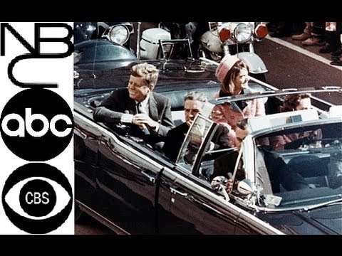 JFK ASSASSINATION LIVE COVERAGE - NBC, ABC, CBS